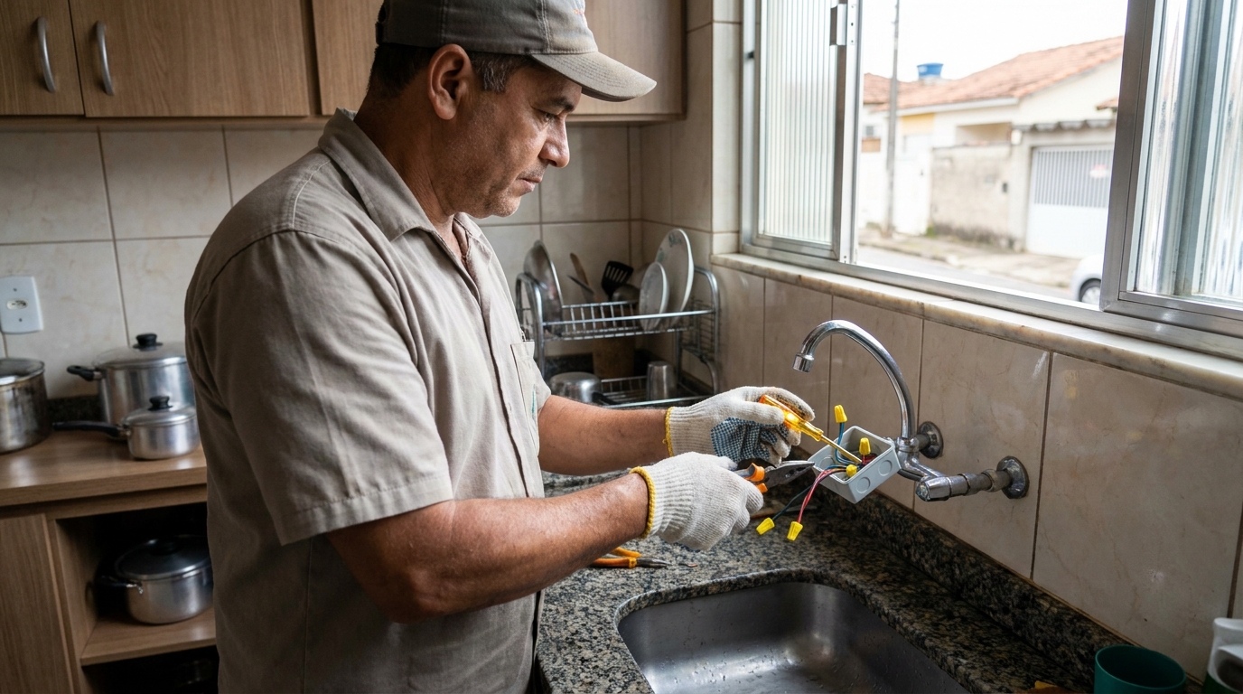 Adequação de Ponto Elétrico em Juiz de Fora‑MG